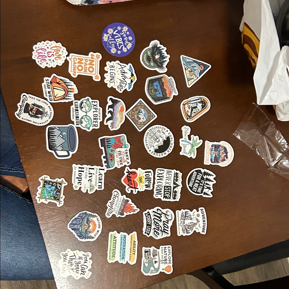 Adventure-Themed Kids Sticker Pack